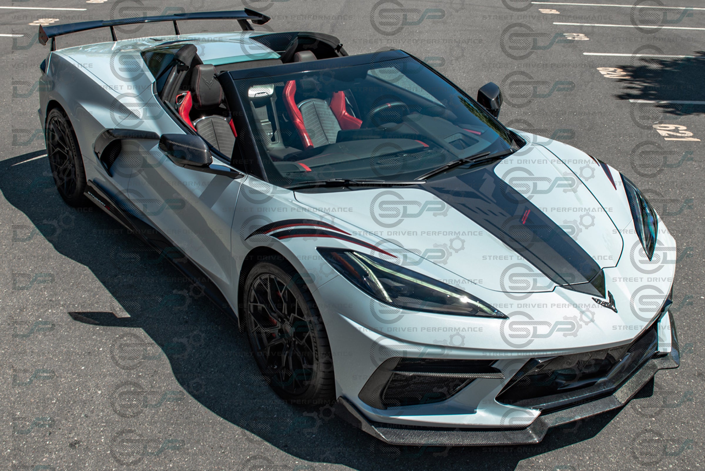 2020+ C8 Corvette - "5VM Style" Side Skirt / Rocker Panel Ground Effects